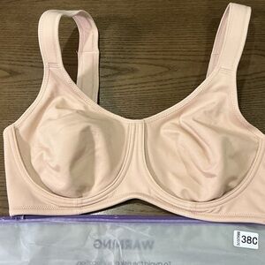 Everyday Support Full-Coverage Wire Bra - Light Pink